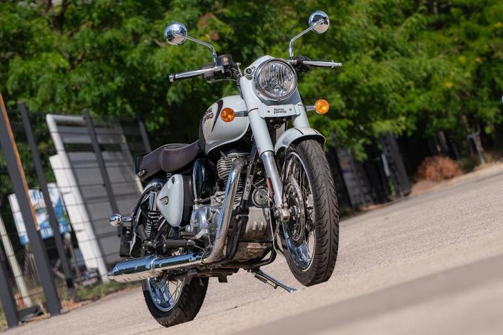 Royal Enfield Classic 350 Halcyon Grey, Motoren, Motoren | Royal Enfield, Bedrijf, Toermotor, 12 t/m 35 kW, Minimaal motorrijbewijs A2
