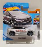 Hot Wheels Tesla Model X Zilver Grijs (2018), Hobby en Vrije tijd, Ophalen of Verzenden