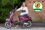 Nieuwe elektrisch E-Lowigi scooter Paars in A of B klasse, Fietsen en Brommers, Scooters | Vespa, Nieuw, Ophalen of Verzenden