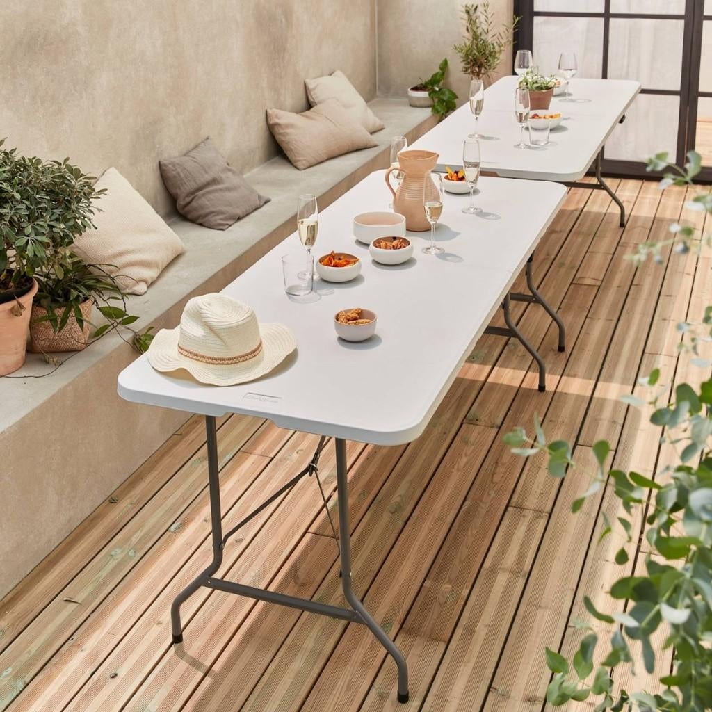 Plooitafel klaptafel te huur, Hobby en Vrije tijd, Feestartikelen | Verhuur, Ophalen