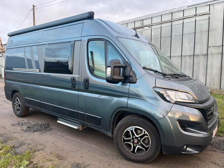 Buscamper carado 600 pro, Caravans en Kamperen, Mobilhomes, Particulier, tot en met 4, Buscamper of Camperbus, Carado, Fiat, Diesel