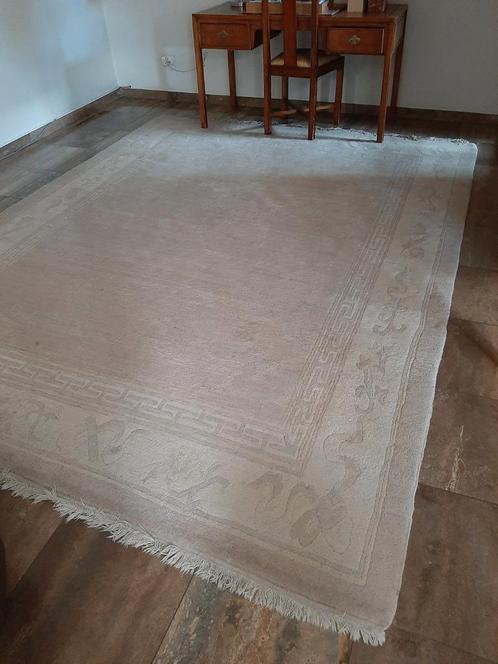 Handgeknoopt Tibetaans tapijt., Huis en Inrichting, Stoffering | Tapijten en Vloerkleden, Zo goed als nieuw, 100 tot 150 cm, 200 cm of meer