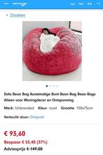 Bean bag, Huis en Inrichting, Zitzakken, Ophalen of Verzenden, Nieuw, Roze, Zitzak