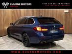 BMW 5 Serie 520 iA Touring Alu19"/Leder/Pano/Gps/Cam *1j gar, Auto's, Gebruikt, 4 cilinders, Blauw, USB