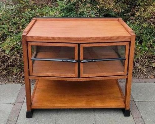 Uniek art deco kastje amsterdamse school vitrinekast kast, Antiek en Kunst, Antiek | Meubels | Kasten, Ophalen