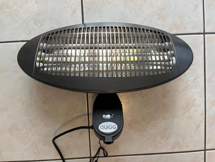 Elektrische terrasverwarmer Quigg, Elektronische apparatuur, Overige elektronische apparatuur, Zo goed als nieuw, Ophalen