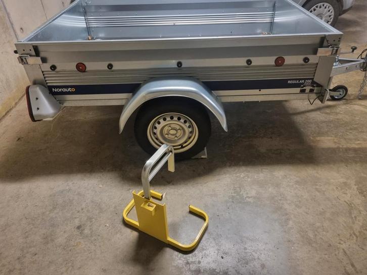 Te Huur 2 m op 1,50 m breedte, Auto diversen, Aanhangers en Bagagewagens, Ophalen