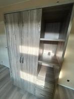 Armoire en bois , couleur gris clair de bonne qualité, Huis en Inrichting, Kasten | Kleerkasten, Ophalen of Verzenden, Gebruikt