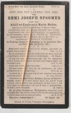 Victime de guerre 1914-1918, Envoi