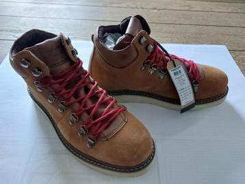 Jack & Jones - Leder Boots - mt 41 - Tobacco - nieuw beschikbaar voor biedingen