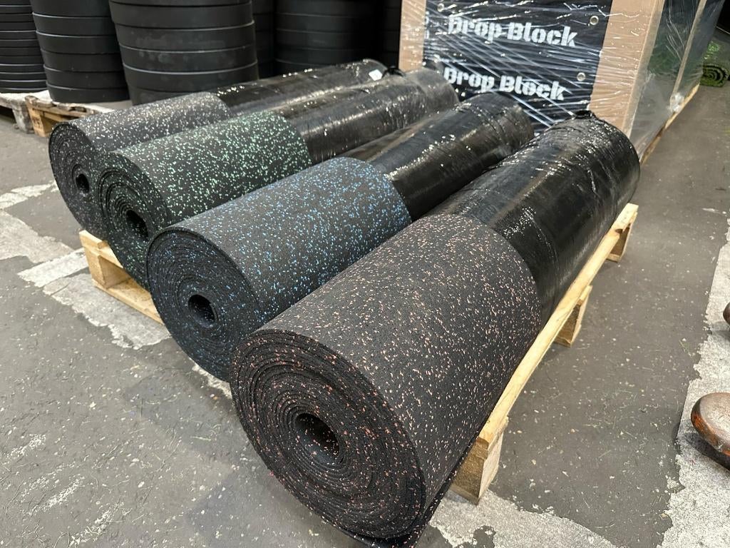 EPDM Rubber op Rol (1m x 10m) €150 per rol!, Sport en Fitness, Overige Sport en Fitness, Nieuw, Ophalen of Verzenden