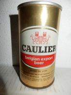 CAULIER Stalen Bierblikje 34cl (leeg) 50 jaar oud !!, Verzamelen, Biermerken, Ophalen of Verzenden, Stella Artois