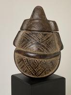 TOP Bakongo poederdoos ( black gunpowder ), Ophalen of Verzenden