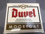 Panneau publicitaire Duvel Enamillerie Belge, Enlèvement ou Envoi, Comme neuf, Panneau, Plaque ou Plaquette publicitaire, Duvel