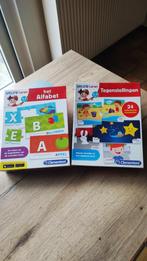 SPELEND LEREN - De tegenstellingen en het Alfabet - per doos, Ophalen, Zo goed als nieuw, Puzzelen