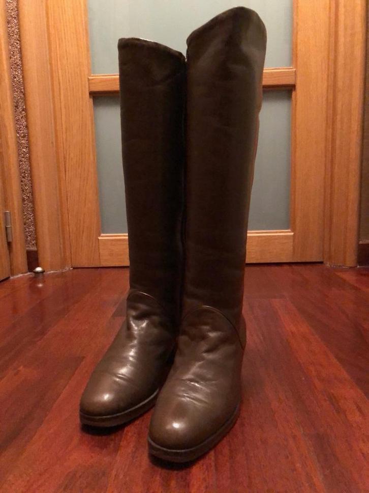 Rizzoli bruine schaapswol gevoerde laarzen maat 36, Kleding | Dames, Schoenen, Gedragen, Hoge laarzen, Bruin, Ophalen of Verzenden