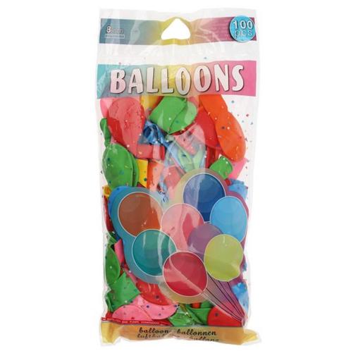 Ballonnen 100 stuks, Hobby en Vrije tijd, Feestartikelen, Nieuw, Versiering, Ophalen of Verzenden