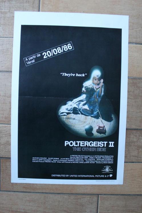 filmaffiche Poltergeist 2 filmposter cinema poster, Collections, Posters & Affiches, Comme neuf, Cinéma et TV, A1 jusqu'à A3, Rectangulaire vertical