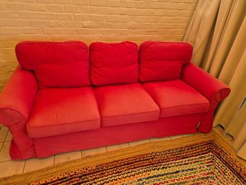 Ikea Ektorp 3-zits slaapbank, met matras beschikbaar voor biedingen