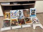 Complete Nintendo Wii – 4 controllers + 10 top games, Ophalen of Verzenden, Zo goed als nieuw