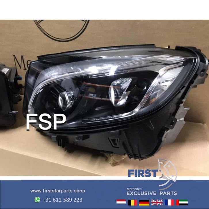 W253 X253 C253 GLC LED ILS KOPLAMP LINKS Origineel Mercedes, Auto-onderdelen, Verlichting, Mercedes-Benz, Gebruikt, Ophalen of Verzenden