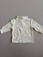 Witte longsleeve met rolkraag, Kinderen en Baby's, Babykleding | Maat 62, Ophalen, Meisje, Zo goed als nieuw, Shirtje of Longsleeve