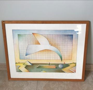 Lithografie Josse Goffin beschikbaar voor biedingen