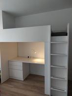 Lit Ikea avec bureau et armoire intégrés. Matelas IKEA., Comme neuf, Enlèvement