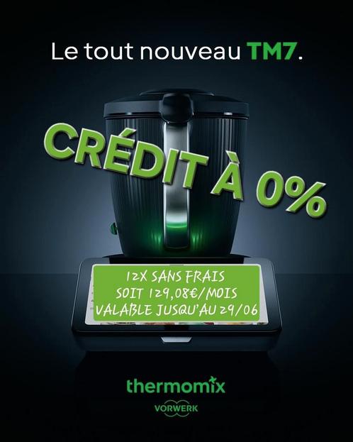 LE THERMOMIX TM7 POUR 129€/MOIS!! CRÉDIT 0%, Computers en Software, Besturingssoftware, Zo goed als nieuw, Ophalen of Verzenden