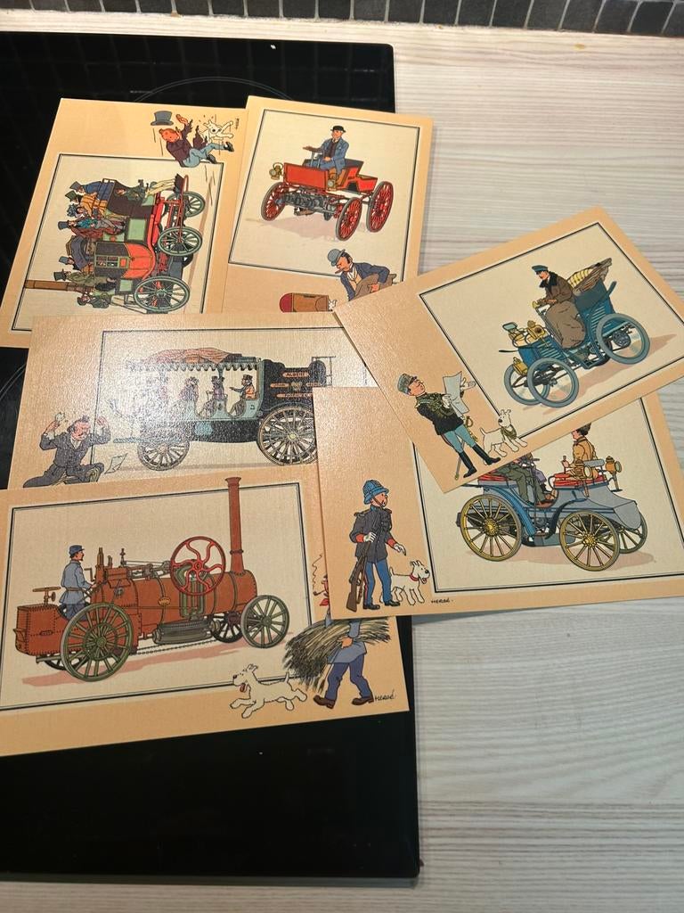 Tintin voir et savoir par Hergé Automobile album1 orogine à, Enlèvement ou Envoi