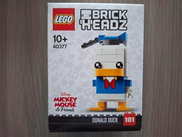 Lego 40377 Brick Headz Donald Duck beschikbaar voor biedingen