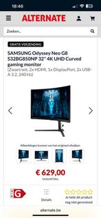 Samsung G8 Neo 32( onderdelen ), Computers en Software, Monitoren, Ophalen, LED