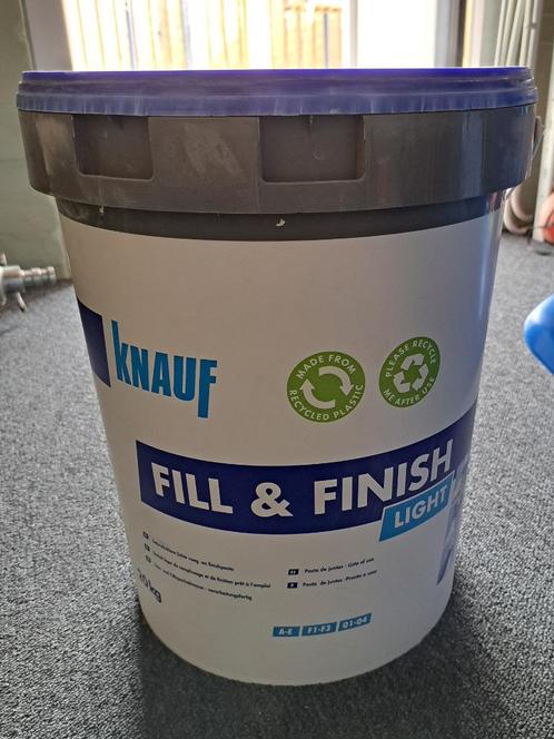 Knauf Fill&Finisch kant en klaar pasta voor gipsplaten, Doe-het-zelf en Bouw, Isolatie en Afdichting, Nieuw, Ophalen