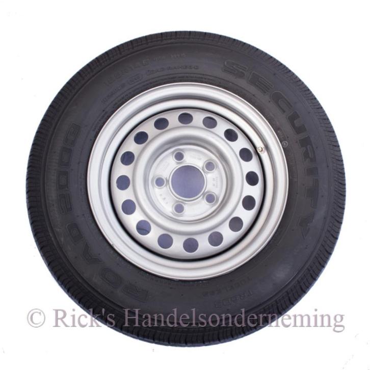 Wiel 14 inch 185 R14 5 gaats caravan / trailer wiel, Caravans en Kamperen, Caravanaccessoires, Nieuw, Ophalen of Verzenden