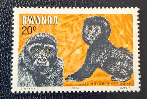Postzegel Rwanda OBP 1177, Postzegels en Munten, Postzegels | Afrika, Gestempeld, Ophalen of Verzenden