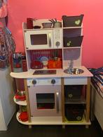 Speelkeukentje met diverse toebehoren, Enfants & Bébés, Jouets | Jouer aux cuisines, Enlèvement, Utilisé, Bois, Jouer à la cuisine