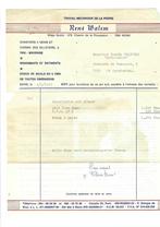 Ancienne facture 1975, Ophalen of Verzenden, Gebruikt