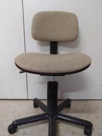 Verstelbare bureaustoel, Ophalen, Gebruikt, Beige, Bureaustoel