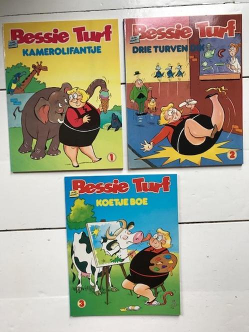 Richards Bessie Turf 1 t/m 3 Softcover 1982 Oberon(2e reeks), Boeken, Stripverhalen, Nieuw, Complete serie of reeks, Ophalen of Verzenden