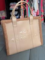 Handtas Totebag beige met fleece met lange riem bij nieuw, Enlèvement, Neuf, Beige, Sac à main