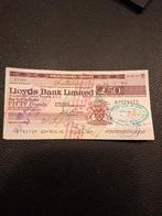 Billet Royaume-Uni 50 Pounds - Chèque de Voyage, Enlèvement ou Envoi