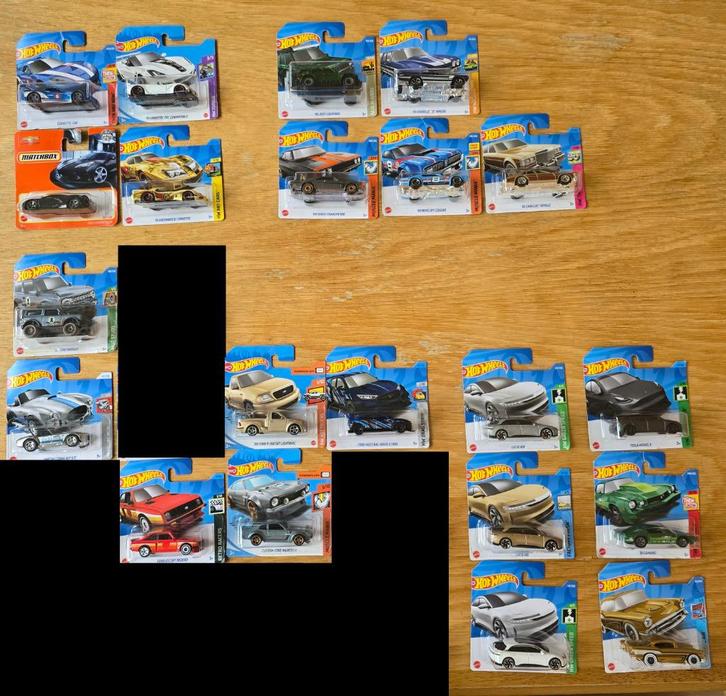 21x Hot Wheels - Amerikaanse Auto's [Nieuw], Hobby en Vrije tijd, Modelauto's | Overige schalen, Nieuw, Auto, Ophalen of Verzenden