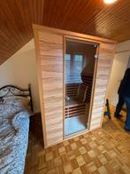 2personen infrarood sauna zo goed als nieuw, Sport en Fitness, Sauna, Ophalen, Zo goed als nieuw, Infrarood, Complete sauna
