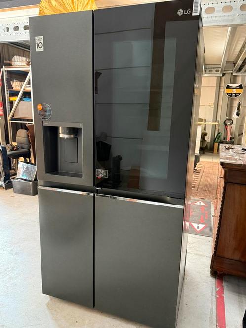 Lg S/S koelkast GSXV90MCDE met transportschade, Elektronische apparatuur, Koelkasten en IJskasten, Nieuw, Ophalen