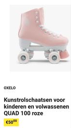 OXELO  Kunstrolschaatsen voor kinderen QUAD 100 maat 37 (36), Sport en Fitness, Ophalen of Verzenden, Zo goed als nieuw, Kinderen