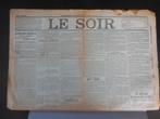 « Le Soir » Mercredi 20 novembre 1918, Enlèvement ou Envoi, Avant 1920, Journal