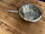 wokpan Kitchenaid, Ophalen, Inox, Zo goed als nieuw, Keramische plaat
