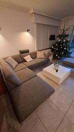 Canapé d'angle H&H avec son ottomane, Maison & Meubles, Canapés | Coins salons complets