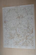 Oude topografische kaart Kortrijk-Heule-Gullegem-Bissegem..., Gelezen, Overige typen, Ophalen of Verzenden, 1800 tot 2000
