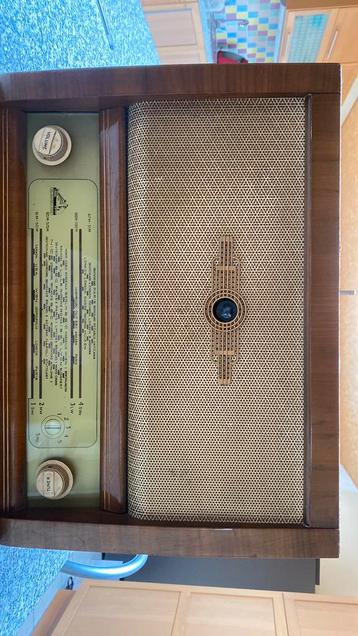 Vintage Radio-His Master's Voice 1321A-Tourne-disque double, Enlèvement
